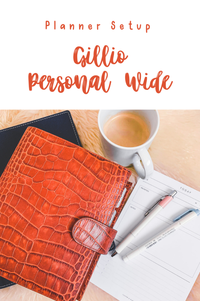 Personal Wide Ring DAILY PLANNER Printable Insert Set – ListLab